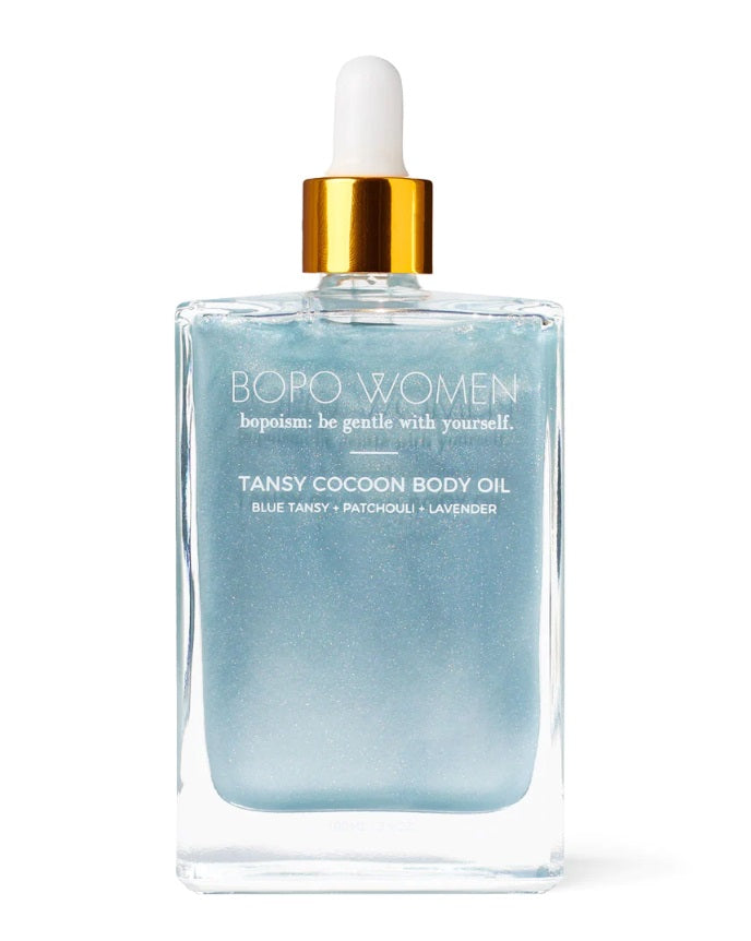 Front of the Tansy Cocoon Body Oil Ltd Edition by Bopo Women