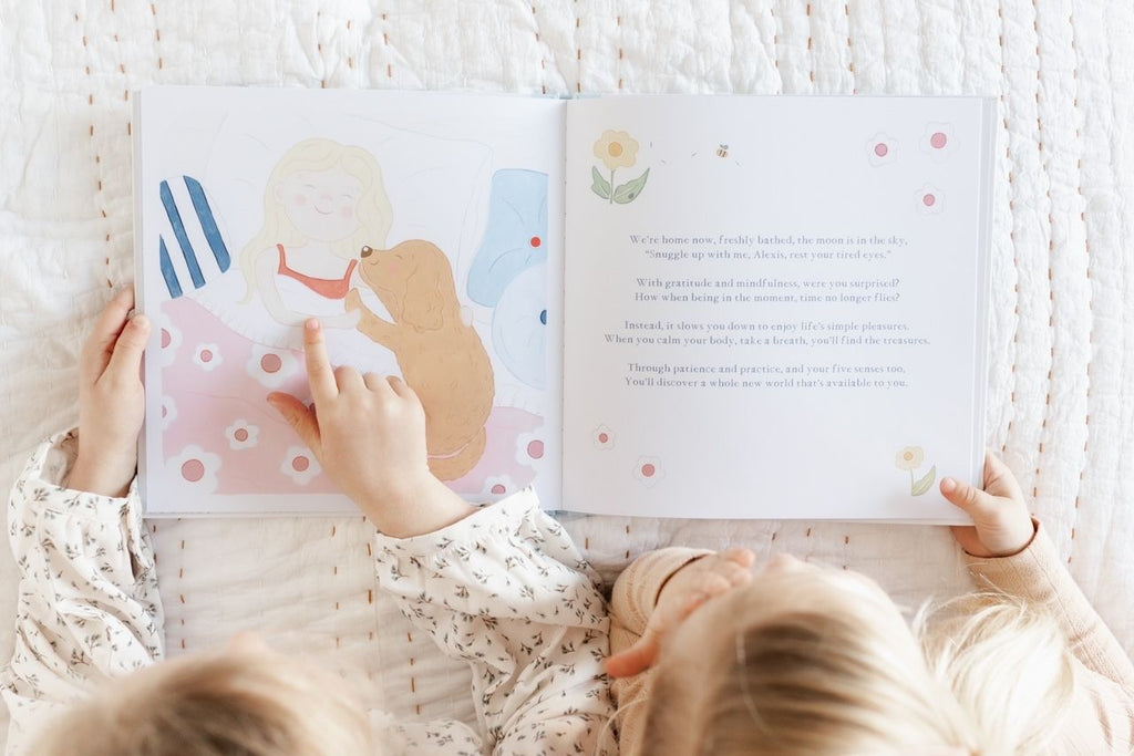 Inside pages of the Charlie's Mindful Adventures by the Sea by Mindful & Co