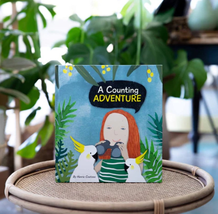 Front cover of the A Counting Adventure by Windy Hollow Books