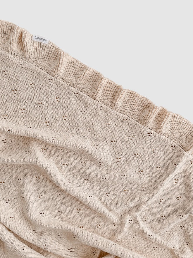 Close up of the Blanket Petal Frill by Ziggy Lou