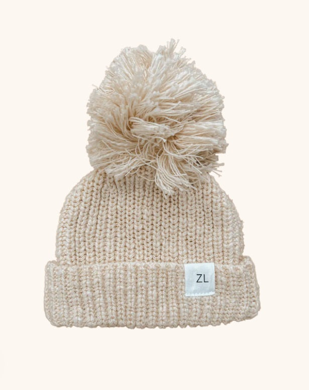 Front of the Beanie Honey by Ziggy Lou