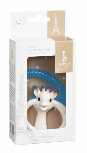 Cooling Teething Ring by Sophie La Girafe in box