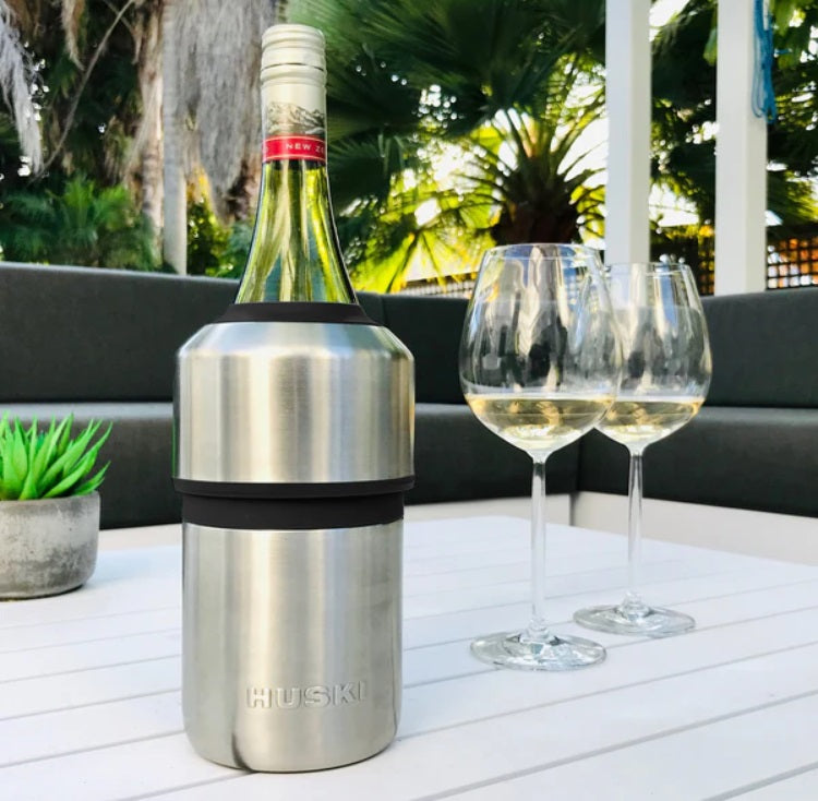 Styled photo of the Insulated Wine Cooler by Huski