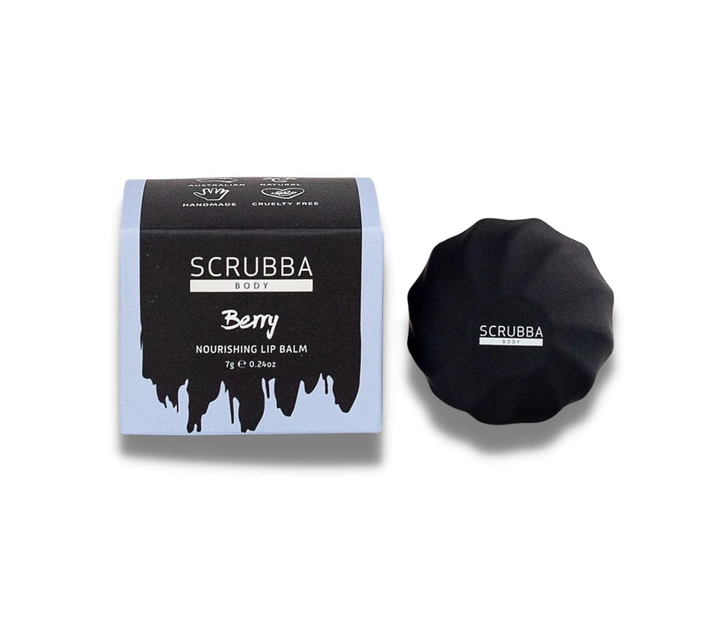 Berry Natural Lip Balm by Scrubba Body