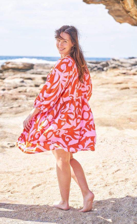 Back of the Mckay Dress by Boho Australia