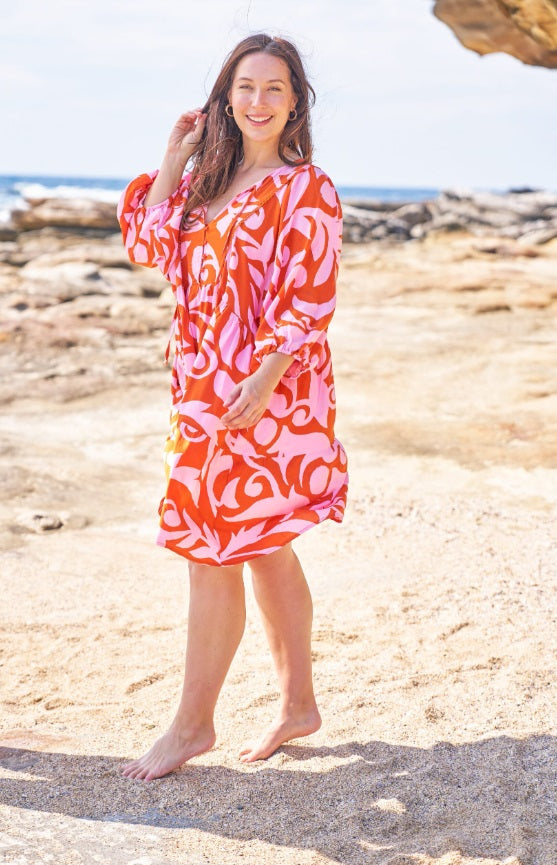 Side of the Mckay Dress by Boho Australia