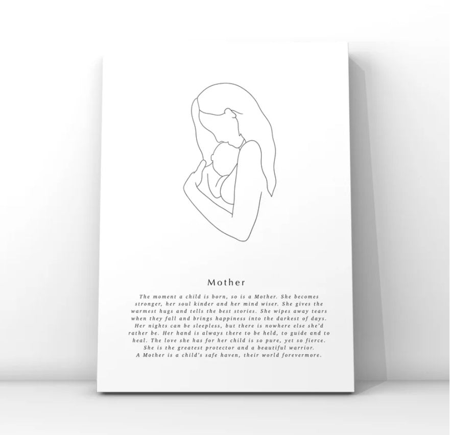 Mother Print by The Salty Burrow