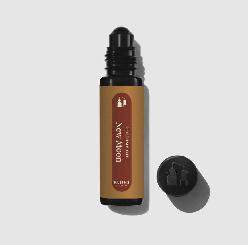 Roller of the New Moon Perfume Roll On by Kleins Perfumery 