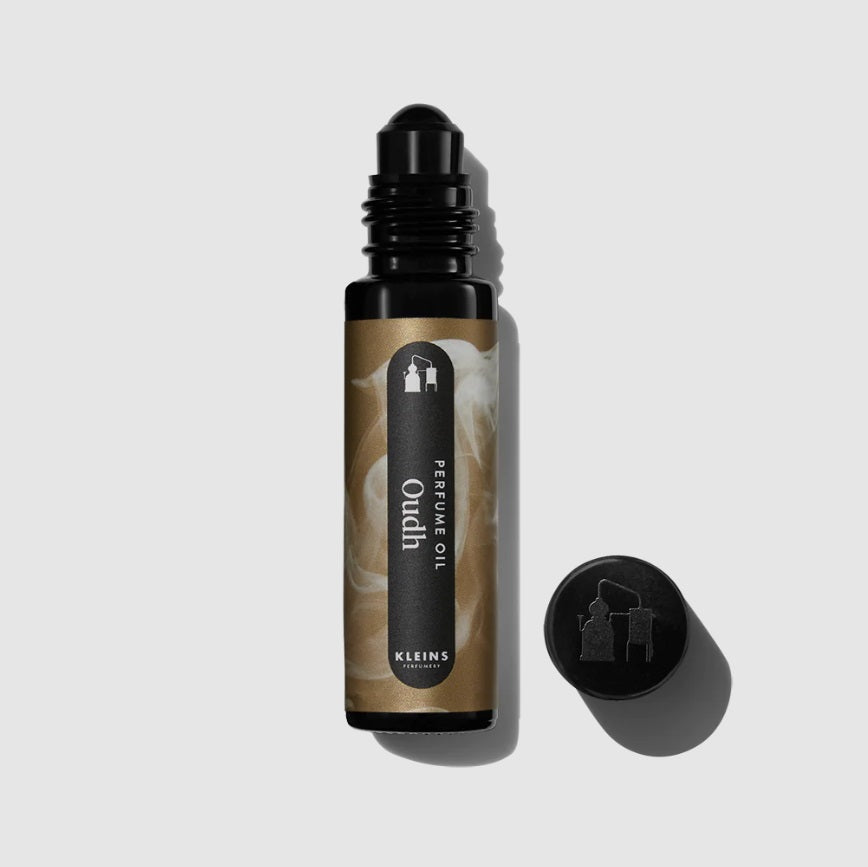 Roll on of the Oudh Perfume Roll On by Kleins Perfumery