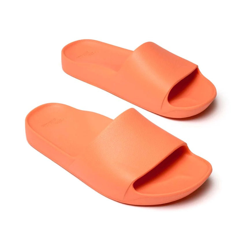 Archies Arch Support Slides - Peach - Front
