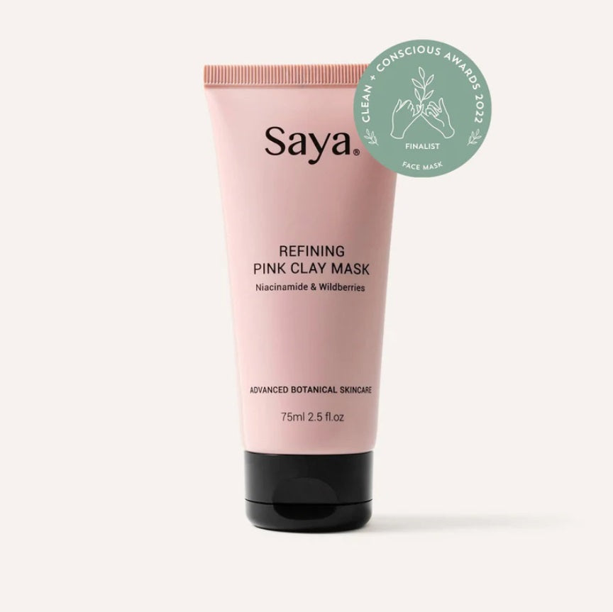 Front of the Refining Pink Clay Mask by Saya Skin