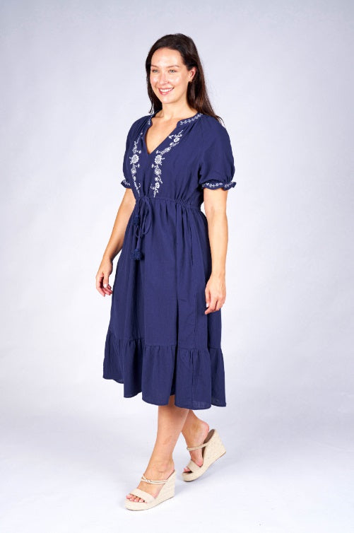 Side of the Tassa Dress by Boho Australia