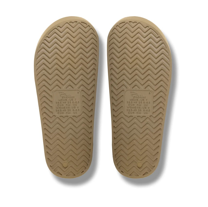 Archies Arch Support Slides - Taupe – Indi Tribe Collective