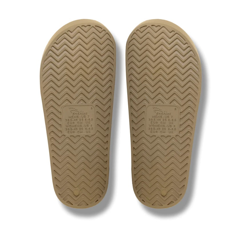 Archies Arch Support Slides - Taupe - Bottom
