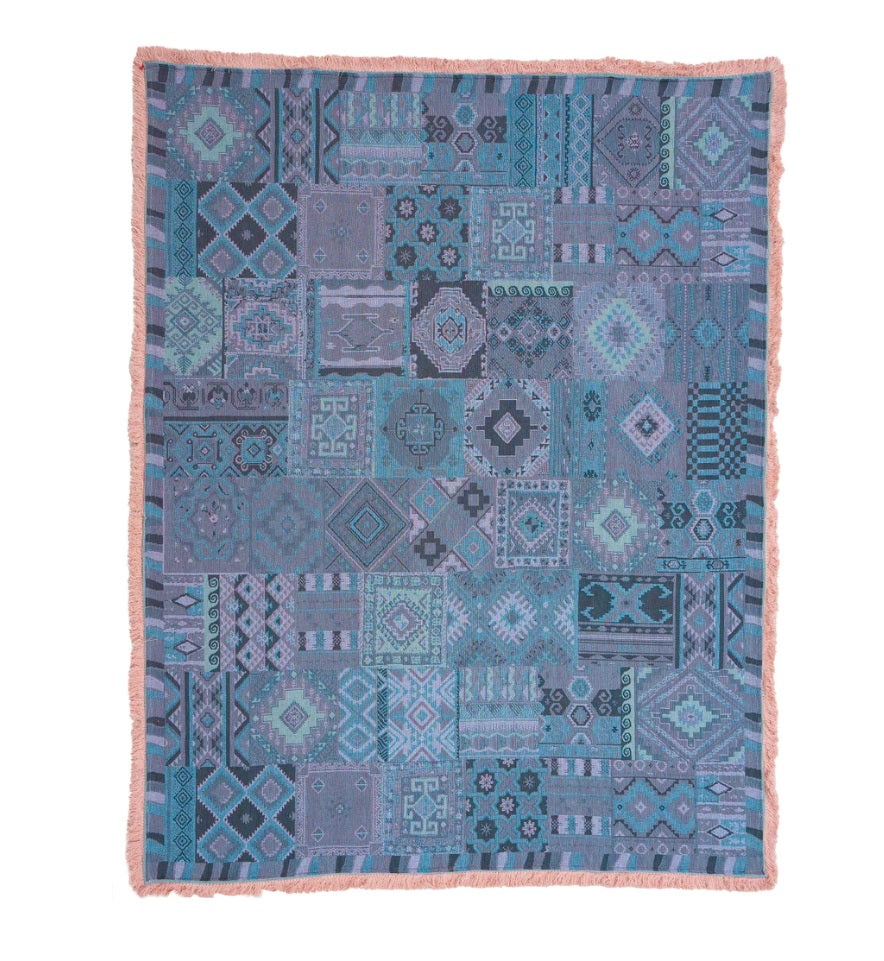 Back of the The Patchwork Rug by Salty Aura