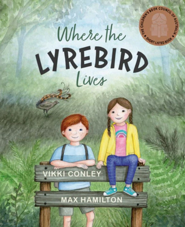 Front Cover of Where the Lyrebird Lives by Windy Hollow Books