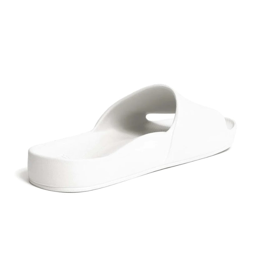 Archies Arch Support Slides - White - Side Arch Support