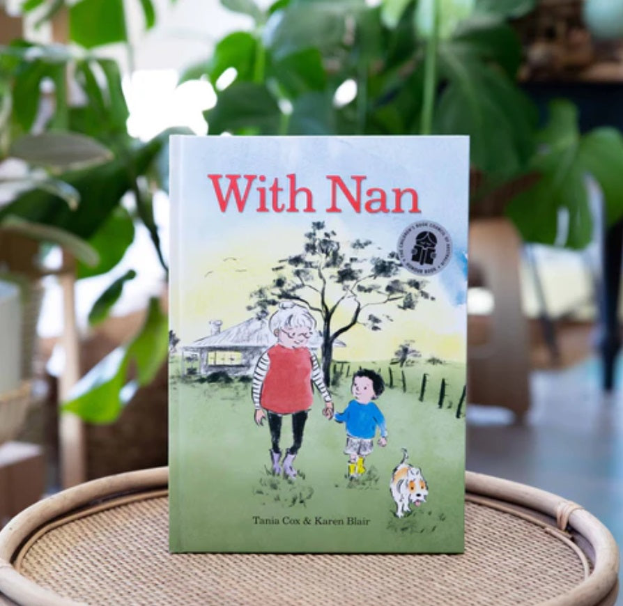 Front cover of With Nan by Windy Hollow Books