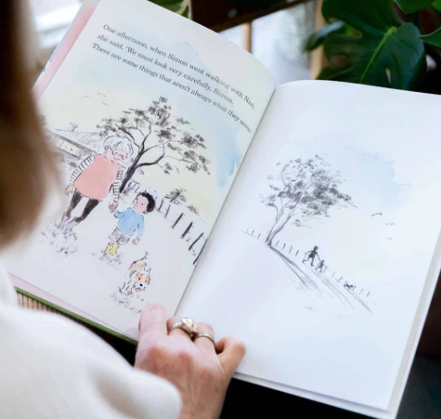 Inside preview of With Nan by Windy Hollow Books