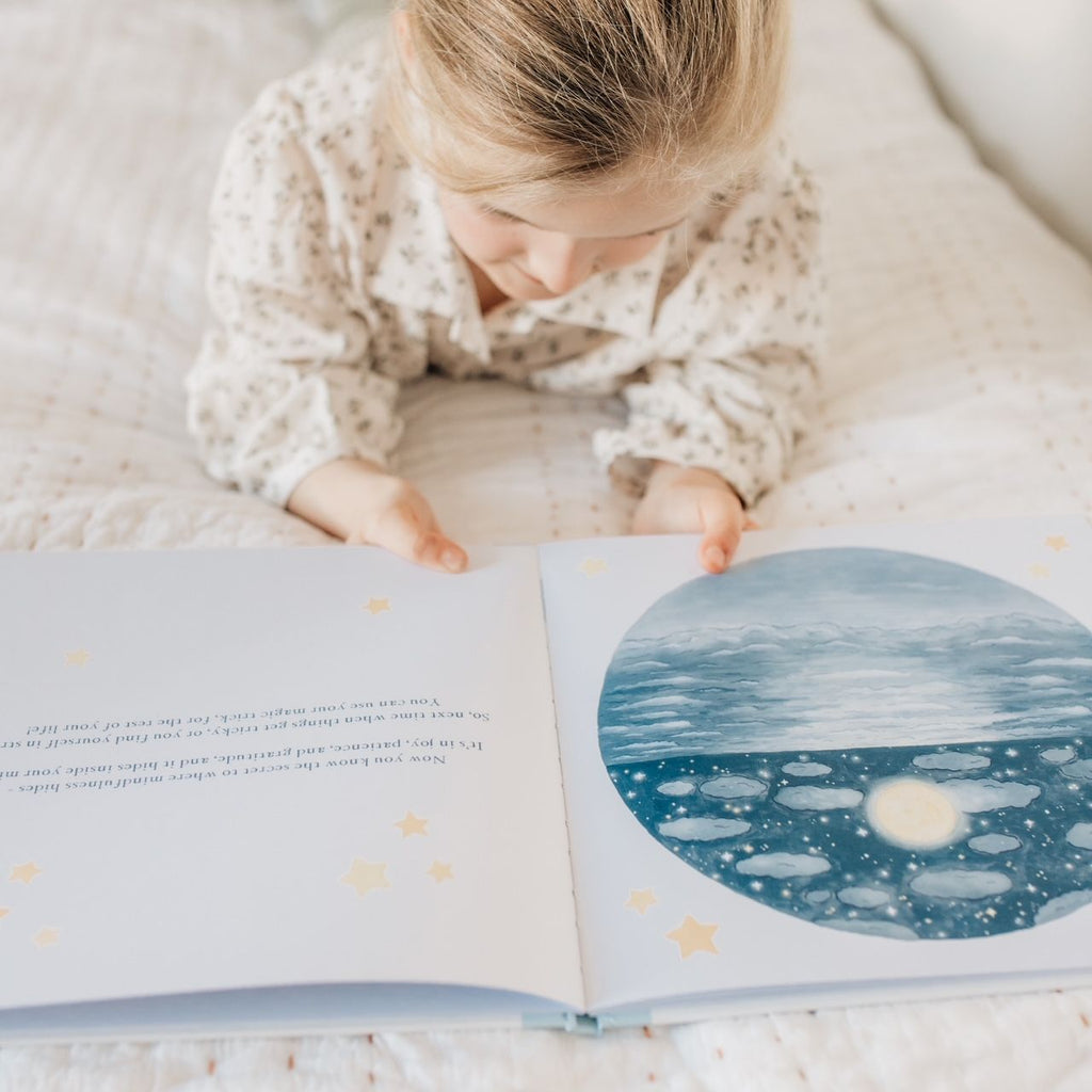 Inside pages of the Charlie's Mindful Adventures by the Sea by Mindful & Co
