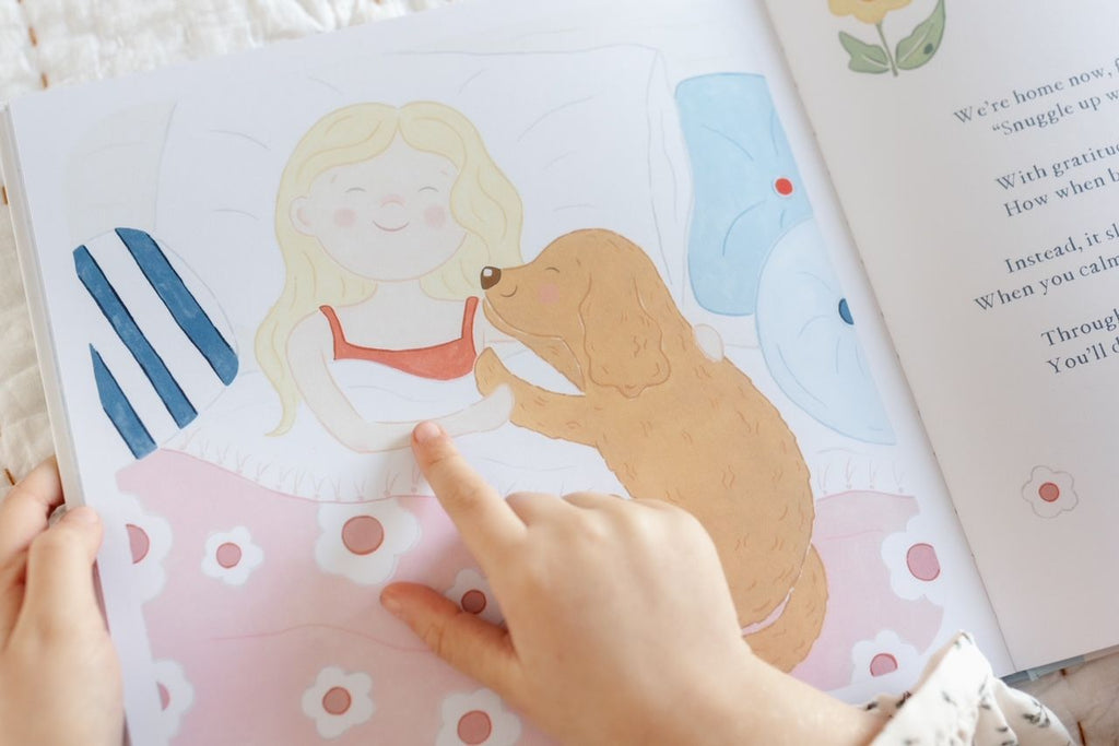 Inside pages of the Charlie's Mindful Adventures by the Sea by Mindful & Co