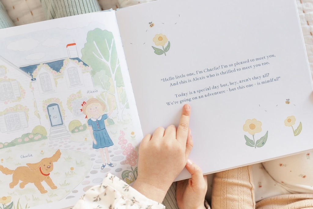 Inside pages of the Charlie's Mindful Adventures by the Sea by Mindful & Co