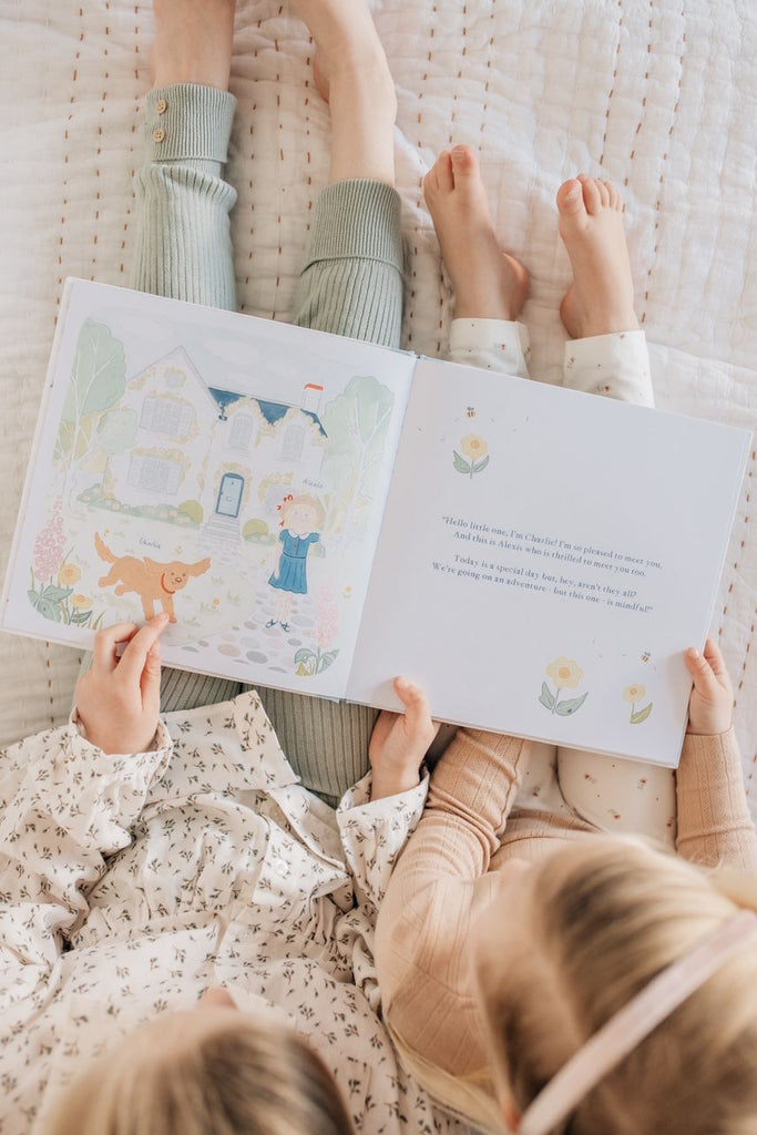 Inside pages of the Charlie's Mindful Adventures by the Sea by Mindful & Co