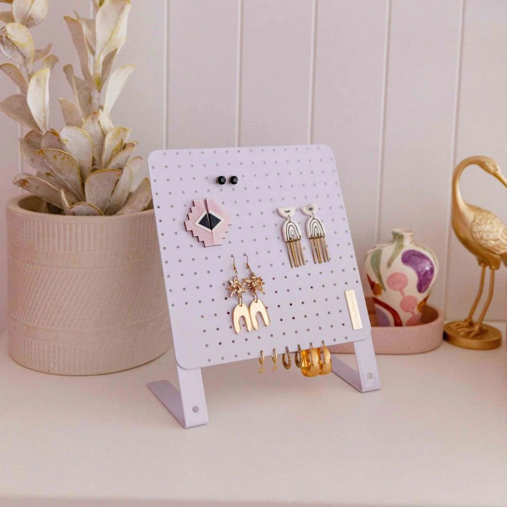 Bon Maxie Classic Earring Holder Lilac Indi Tribe Collective
